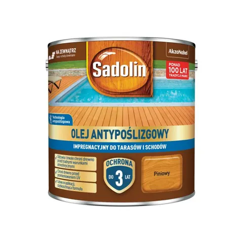 Sadolin Olej Antypoślizgowy Piniowy 2,5L