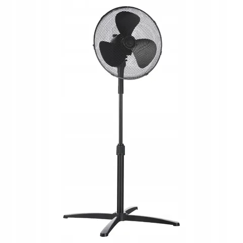 Midea Wentylator podłogowy FS40-21M, 40 cm, czarny