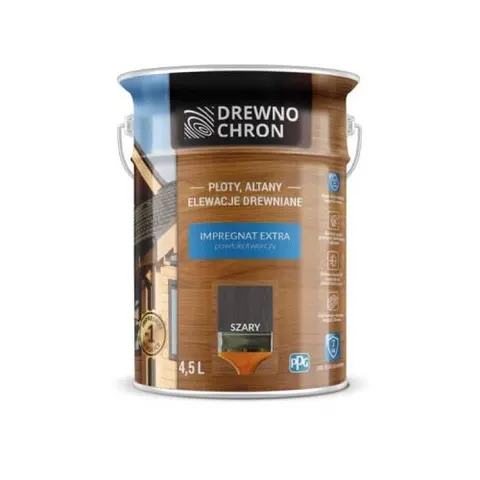 Drewnochron Extra Impregnat 4,5L Szary