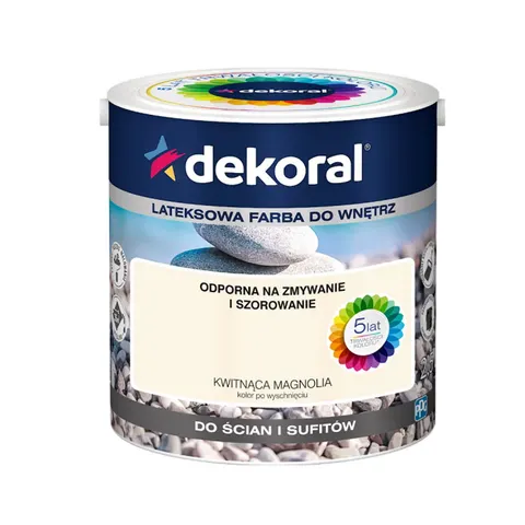 Dekoral Farba MOC KOLORU 5l KWITNĄCA MAGNOLIA