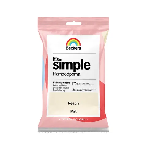 Beckers It’s Simple Peach - tester 0,05 l