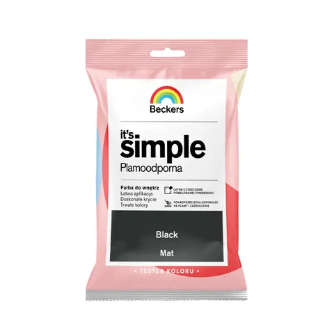 Beckers It’s Simple Black - tester 0,05 l