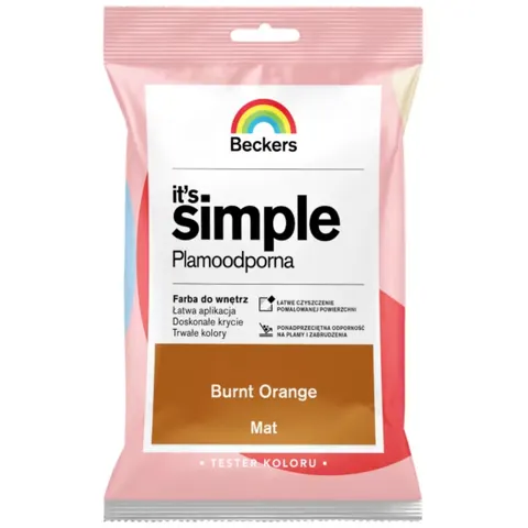 Beckers It’s Simple Burnt Orange - tester 0,05 l