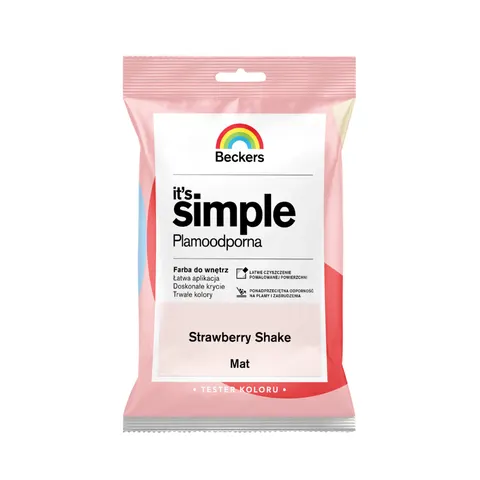 Beckers It’s Simple Strawberry Shake - tester 0,05 l