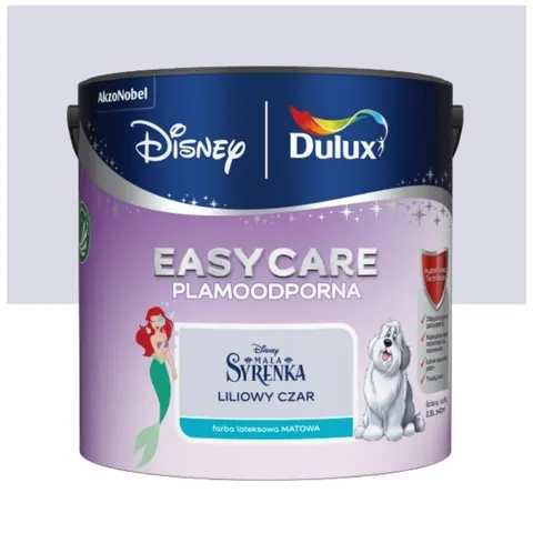 DULUX EasyCare x DISNEY 2,5L Liliowy Czar