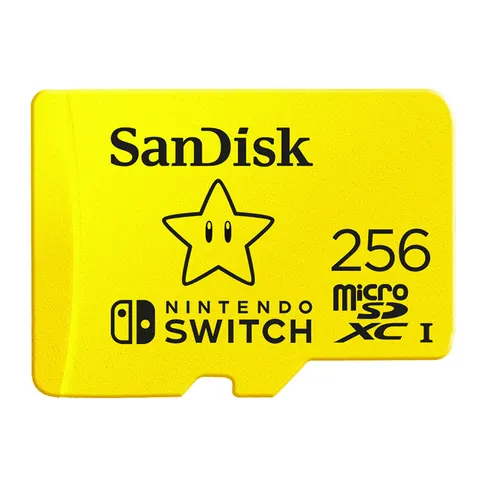 SANDISK 256GB NINTENDO SWITCH 100/90 MB/s A1 C10 V30 UHS-I U3