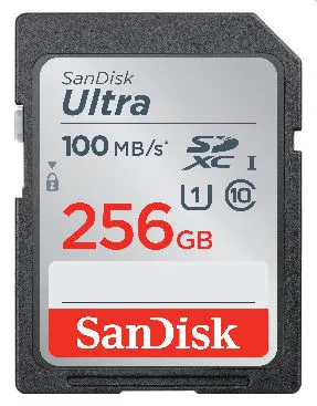 Karta sandisk ultra sdxc 256gb 100mb/s SDSDUNR-256G-GN3IN