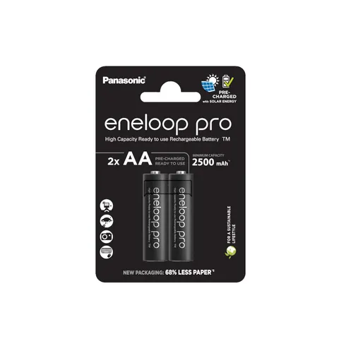 Panasonic eneloop pro aa 2500mah 2 szt