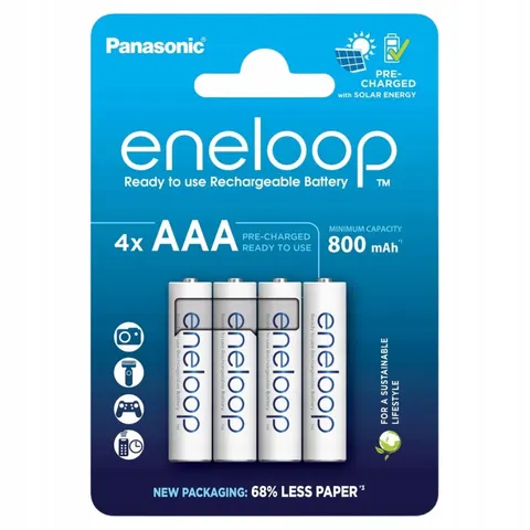 Panasonic eneloop aaa 800 mah 4 szt