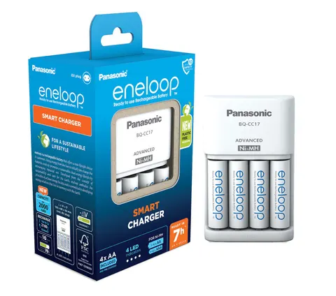 ładowarka panasonic smart + 4x aa eneloop 2000 mah K-KJ17MCD40E
