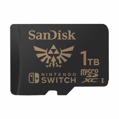 Karta sandisk nintendo switch microsdxc 1tb 100/90 mb/s v30 uhs-i u3