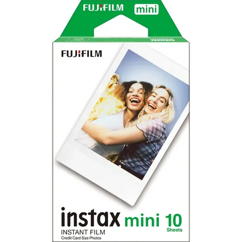 Wkład fujifilm instax mini 10 szt, iso 800, błyszczący 2K01521