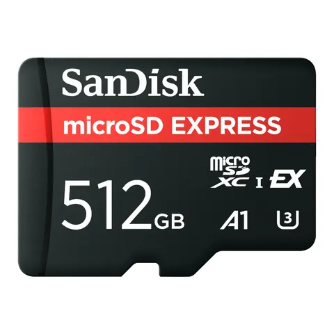 Karta sandisk express microsdxc 512gb (880/650 mb/s) ex c10 u3 uhs-i