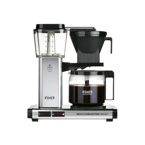 Ekspres przelewowy moccamaster kbg 741 select srebrny błyszczący