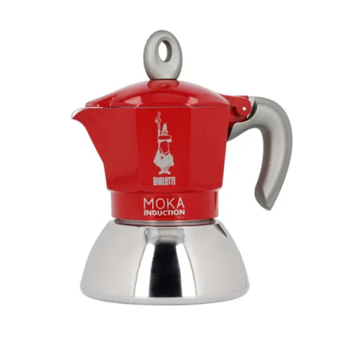 Kawiarka bialetti moka induction 2tz czerwona