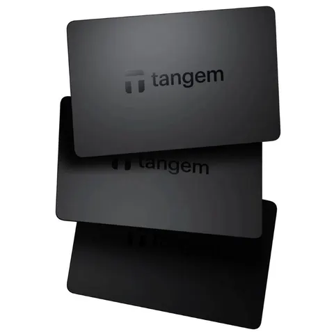 Portfel kryptowalutowy tangem wallet - 3 karty TG128X3-B