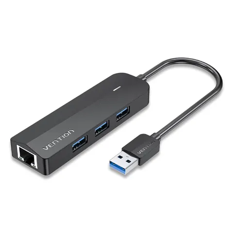 Hub 5w1 vention usb 3.0 z adapterem gigabit ethernet