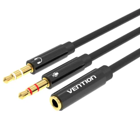 Spliter dżwiękowy vention 3,5mm stereo jack 0,3m BBTBY