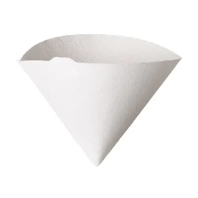Filtry papierowe hario do dripa v60-01 okrągłe 40szt białe