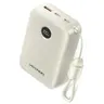 Powerbank Vention 20000mAh 2 x USB-C 1x USB-A z wyświetlaczem 22,5W beżowy