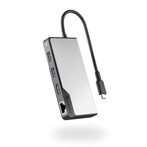 Hub usb-c 5w1 alogic fusion alpha UCFUPRGEV2-SGR