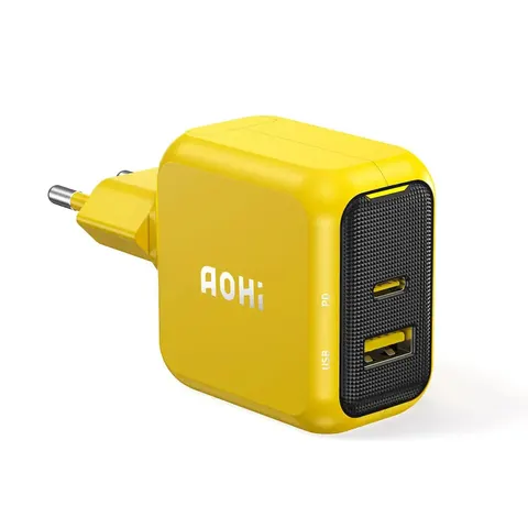 ładowarka aohi magcube 67w pd 3.1 gan+ pps 2-porty
