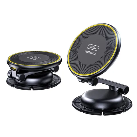 Samochodowa ładowarka 15W indukcyjna AOHi Superauto Foldable Magnetic