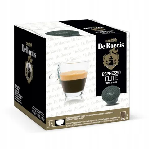 Kapsułki do ekspresu nescafe dolce gusto elite espresso 16szt de roccis WWDRCDGELITE48