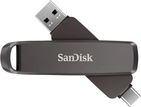 Sandisk extreme pro usb, usb-a, usb 3.2 gen 2, 1000/900mb/s, 4x6 box, grey metal