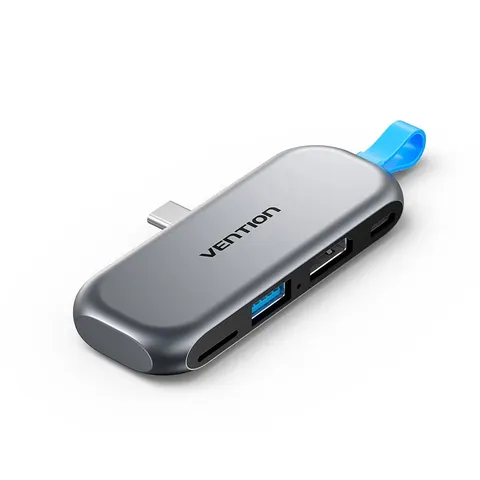 Stacja dokująca vention 4 w 1 usb-c 4k 60hz 100w pd bez kabla THYH0