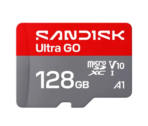Karta sandisk ultra go microsdxc uhs-i card 190mb/s 128gb