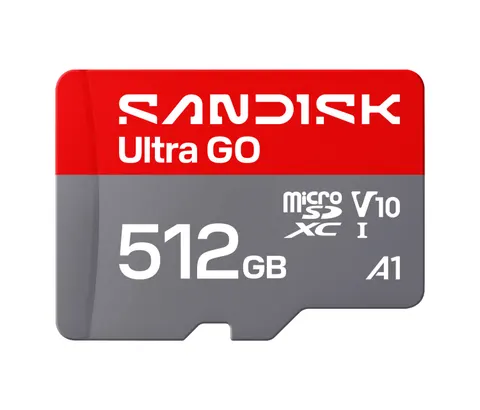 Karta sandisk ultra go microsdxc uhs-i card 190mb/s 512gb
