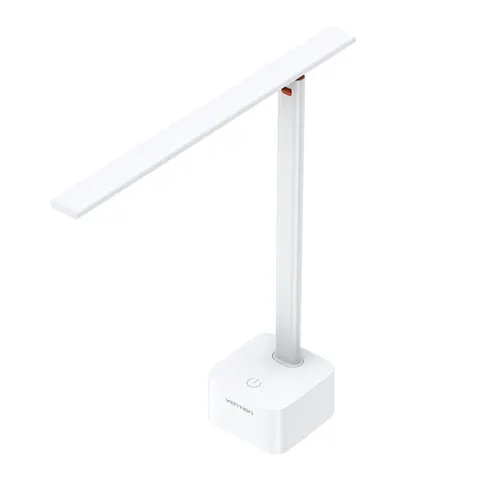 Lampa biurkowa vention bezprzewodowa biała PDBW0