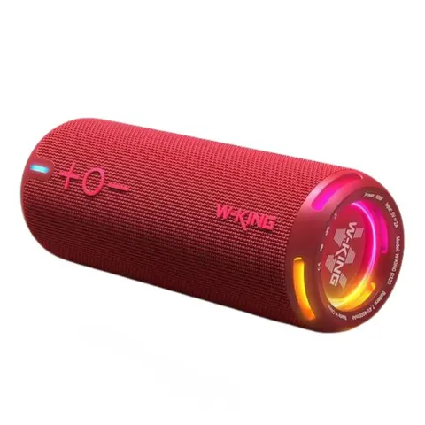 Przenośny głośnik bezprzewodowy w-king d320 czerwony D320-RED