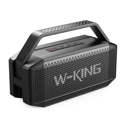Przenośny głośnik bezprzewodowy w-king d9 czarny D9-1-BLK