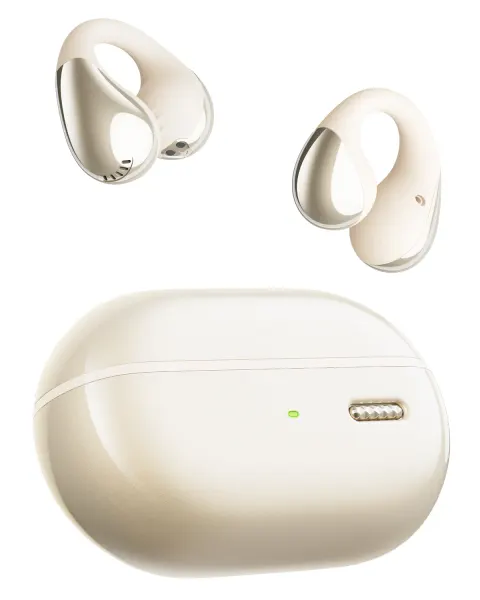 Słuchawki bezprzewodowe soundpeats pearlclip pro beżowe SP-PCP-BG
