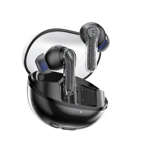 Słuchawki bezprzewodowe soundpeats clear czarne SP-C-BLK