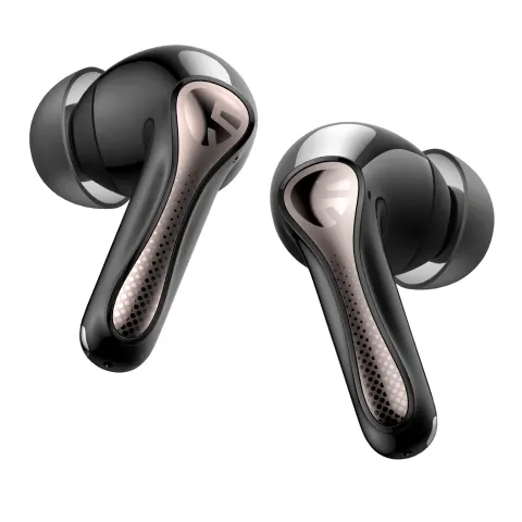 Słuchawki bezprzewodowe soundpeats air5 pro+ czarne SP-A5PP-BLK