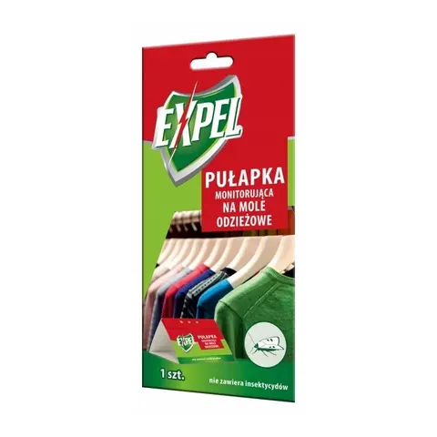 EXPEL Pułapka na mole odzieżowe, 1 szt