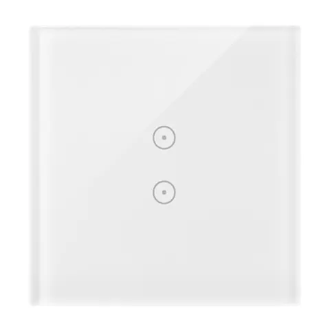 SIMON54 Touch Panel dotykowy S54 Touch, 1 moduł, 2 pola dotykowe poziome, zastygła lawa