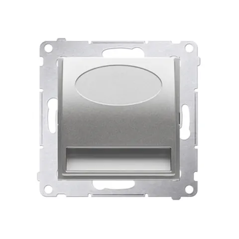 SIMON54 Oprawa oświetleniowa LED, 230 V AC, 1.1 W, białe neutralne 4000 K; srebrny mat