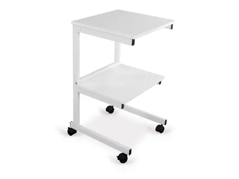 Stolik pod aparaturę aluminiowy II półki