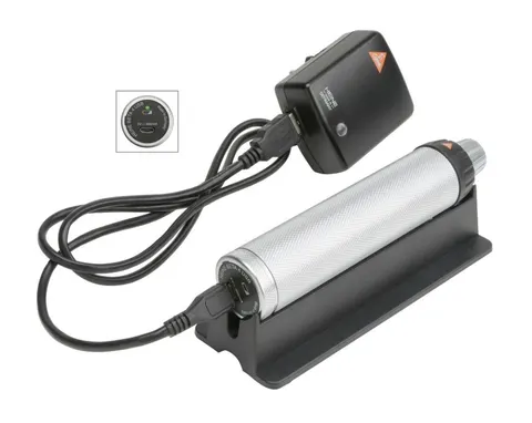 RĘKOJEŚĆ AKUMULATOROWA HEINE BETA 4 USB, PRZEWÓD, TRNSFORMATOR X-007.99.388 3,5 V Li-ion