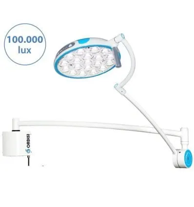 LAMPA ZABIEGOWA (OPERACYJNA) 100.000 LUX ŚCIENNA IGLUX IG-100W