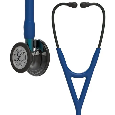 Stetoskop LITTMANN CARDIOLOGY IV granatowy Polished Smoke Finish (niebieski stem)