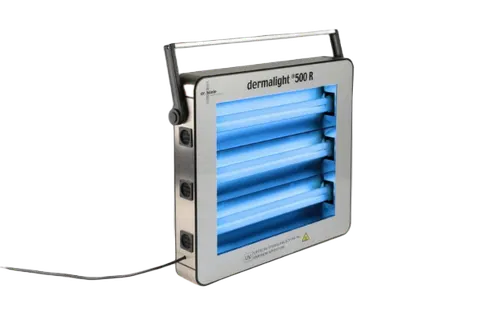 Lampa dermalight 500R-0_ 3 z 3 promiennikami
