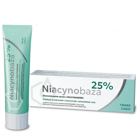 NIACYNOBAZA 25% Skoncentrowane serum z niacynamidem, 30 g