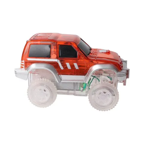 Cleverclixx - auto do torów magnetycznych, czerwony. Race Track Car Red