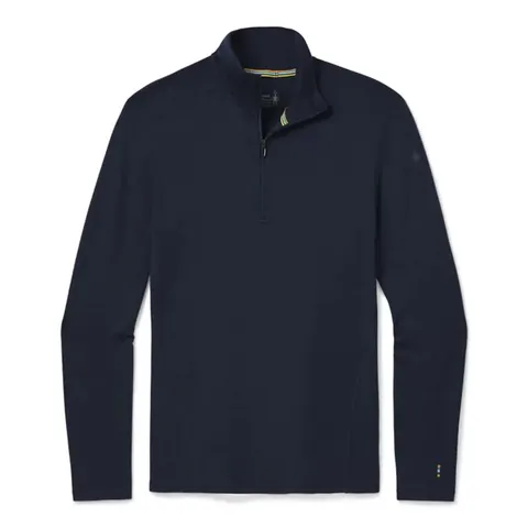 Męska koszulka Smartwool M'S Merino 250 Baselayer 1/4 Zip Boxed - Deep Navy
