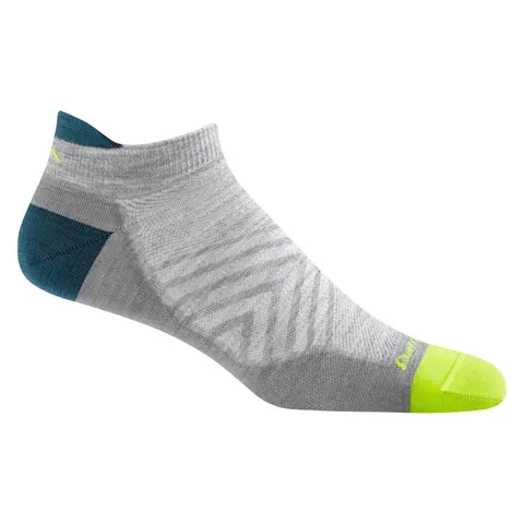 Skarpety Darn Tough Men's Run No Show Tab No Cushion Ultra-Lightweight Running Sock - Gray